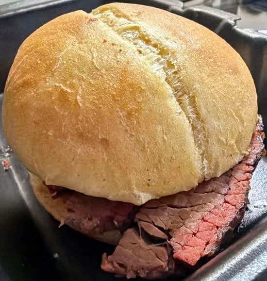 Brisket Sandwich.